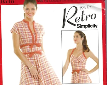 Uncut Simplicity Sewing Pattern 4727 Child's Pajamas Size 3-8 FF