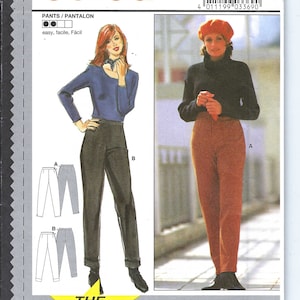 Rare Uncut vintage Burda sewing pattern 3369 BURDA misses pants Sizes 8-10-12-14-16-18 FF