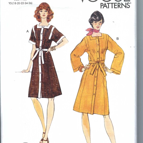 Uncut vogue sewing pattern  Misses' Dress Vogue Sewing Pattern 1948 Size 8-16 18-26  FF
