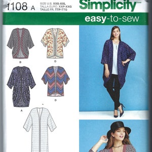 Uncut Simplicity Sewing Pattern 1108 American Sewing Guild Misses ...
