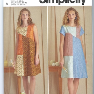 Uncut Simplicity Sewing Pattern 11536 9615 pattern for Misses Dresses sizes XS-XL FF