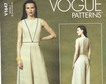 Vogue 9241 KATHRYN BRENNE Sewing Pattern COLLAR DRESS Sz 14-22 or 6-14 Vogue 9241 KATHRYN BRENNE Sewing Pattern COLLAR DRESS Sz 14-22 or 6-14