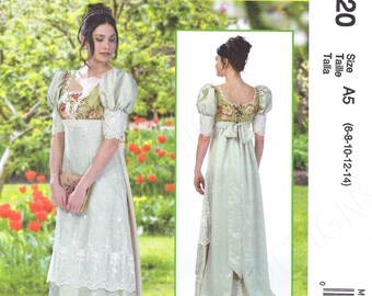 Uncut mccalls Sewing Pattern 7420 misses costume sizes 6-14 14-22 FF