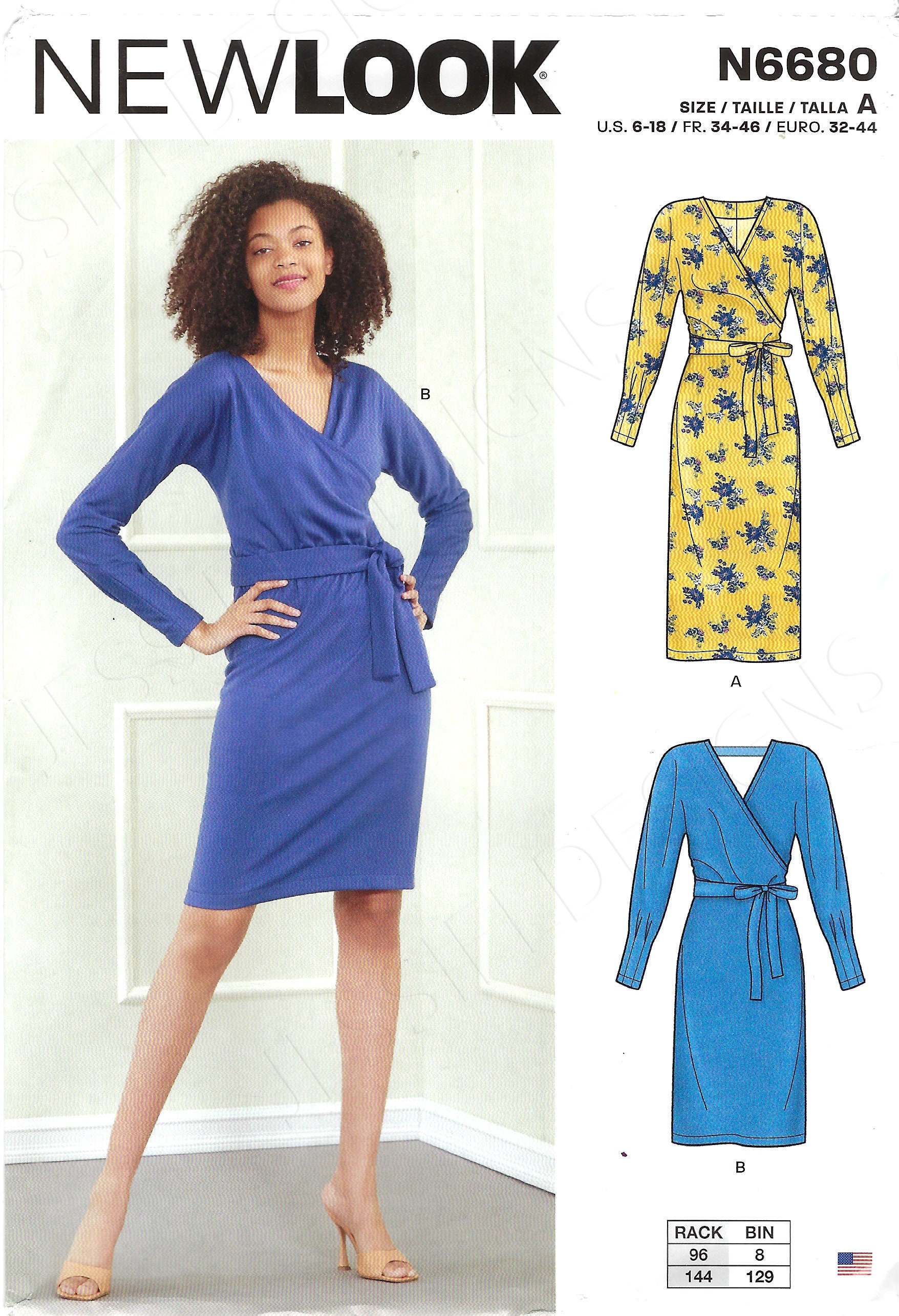 New look sale dress patterns 2018