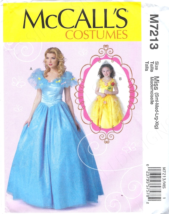 Patron de couture non coupé McCall's 444 440 7213 Déguisement de