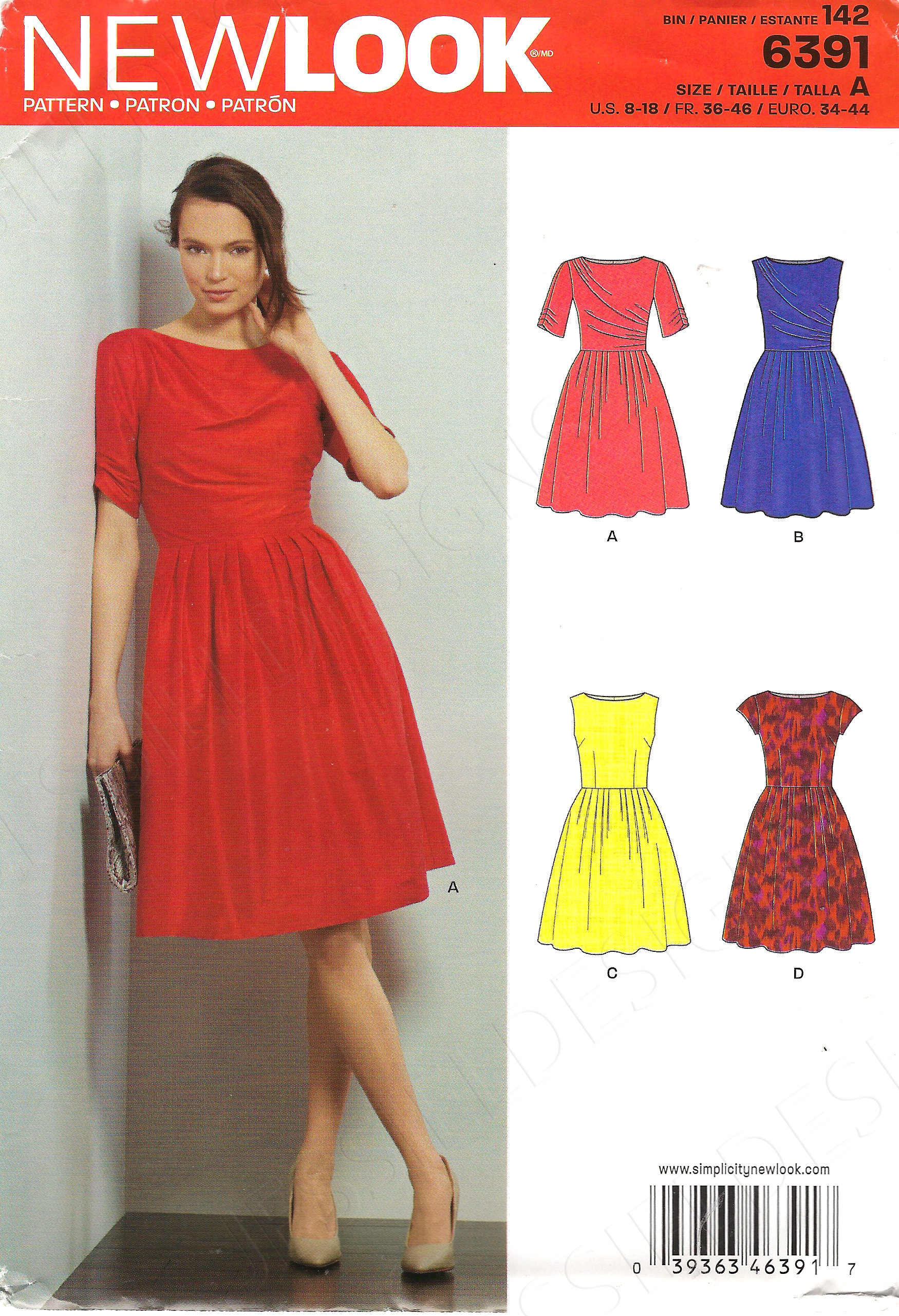 UNCUTCUT Vintage McCall's 6391 Sewing Pattern