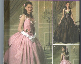 Uncut Simplicity sewing pattern 4479 misses costumes size 6-8-10-12 14-20 FF