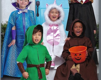 Uncut Simplicity Sewing Pattern 922 10320 8483 toddler child costume halloween size small medium large FF
