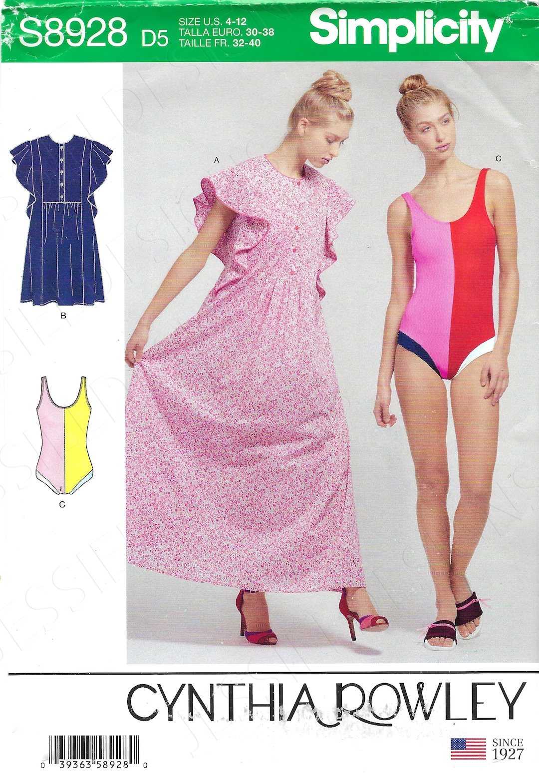 Women's Garments 1 (Become a Pattern 　l1 Tunic with Princess Seams – Simplicity 1461 – Janine Sews