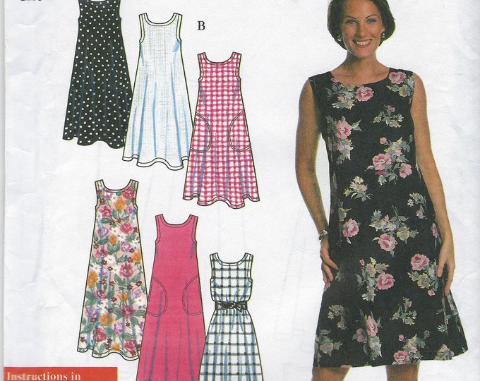 Uncut Vintage Simplicity Sewing Pattern 7541 Summer Dress - Etsy