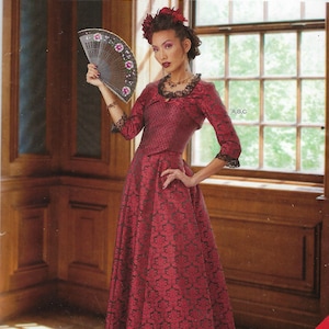 Ungeschnittenes Einfachheits-Schnittmuster 11003 Schnittmuster für Bolero, Korsett, Rock für Damen, Größe 6-14 14-22 FF