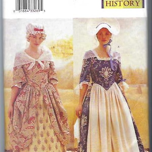 Ungeschnittenes butterick Schnittmuster Frühes amerikanisches Kostümmuster 3071 Größe: 6-10 FF