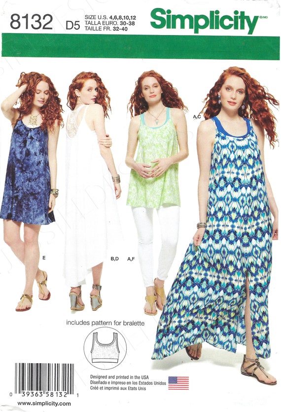 Simplicity 8856 Sewing Pattern - España