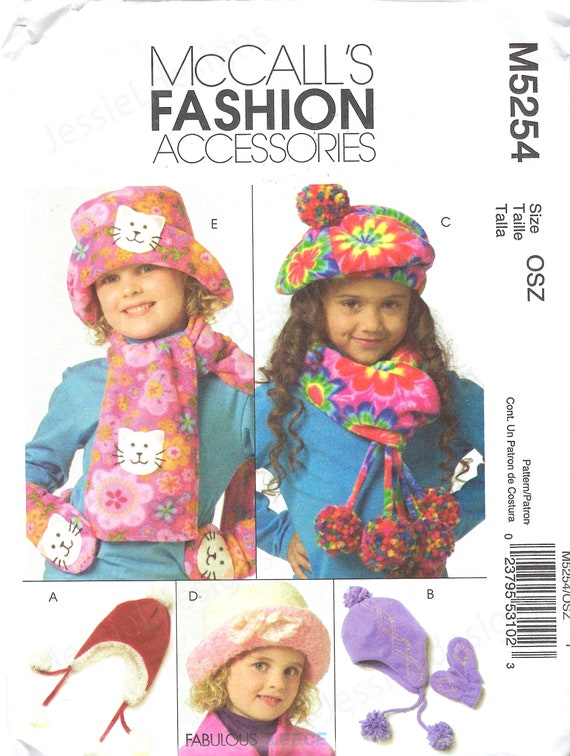 Uncut Mccalls Sewing Pattern 478 5254 Childrens and Girls | Etsy