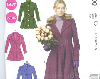 Easy to Sew Fit \u0026 Flared Coats Belt 