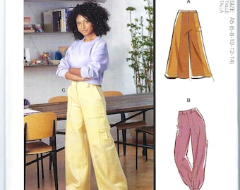 UNCUT Mccalls Sewing Pattern 11051 8206 Misses&#39; Pants size 6-14 16-24 FF