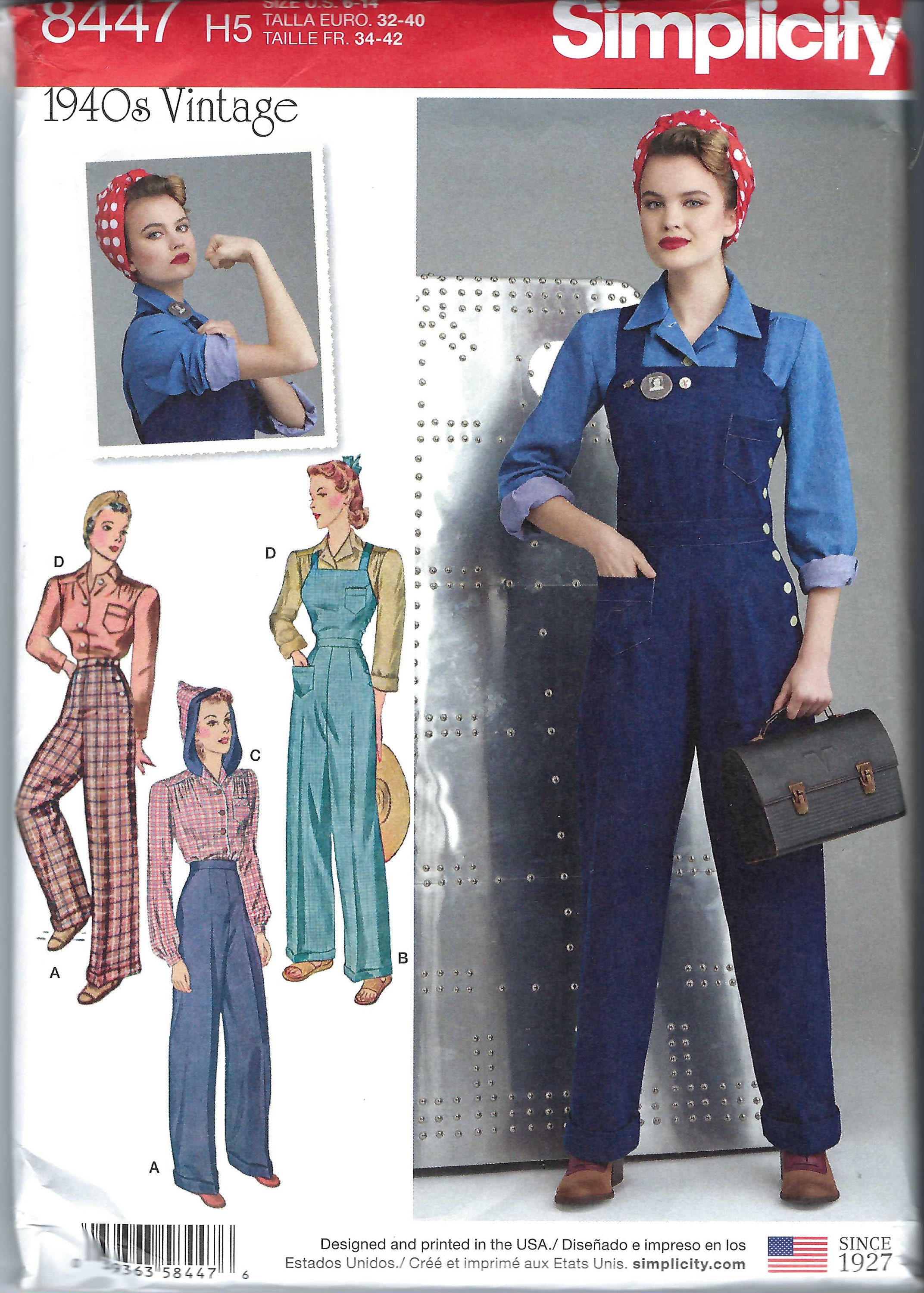 Uncut Simplicity sewing pattern 2080 Bag Pattern ~ Two Styles Interior  Zipper Pockets FF