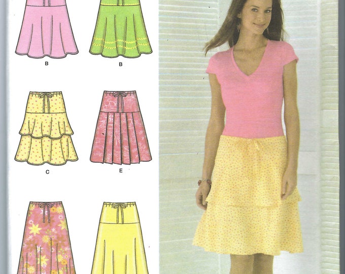 Uncut Simplicity Pattern Skirt Variety Pattern Plus Sizes 8-14 16-22 ...