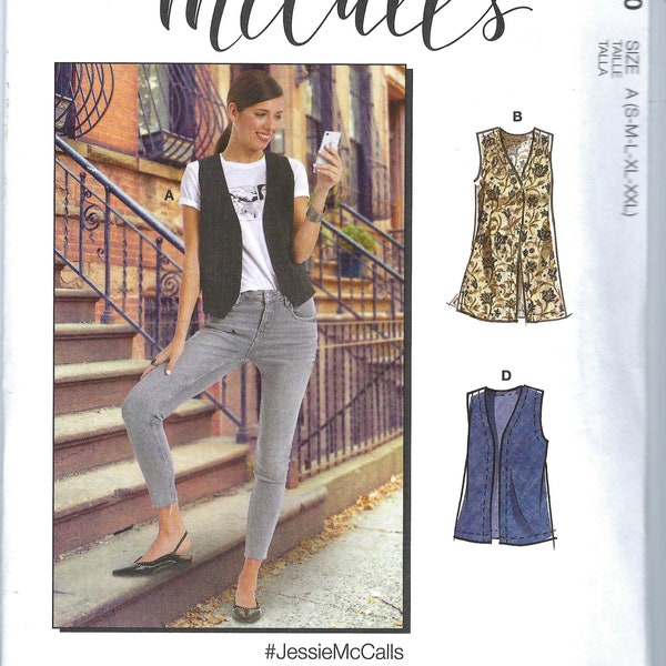 Womens Vest Pattern Etsy