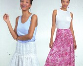 Uncut Simplicity sewing Pattern 8678 Size 6-16 Misses 39 Dress Skirt FF