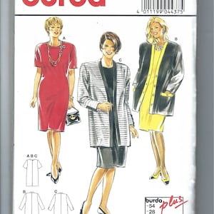 Uncut vintage burda sewing pattern 4437 Jacket size 18-28 FF