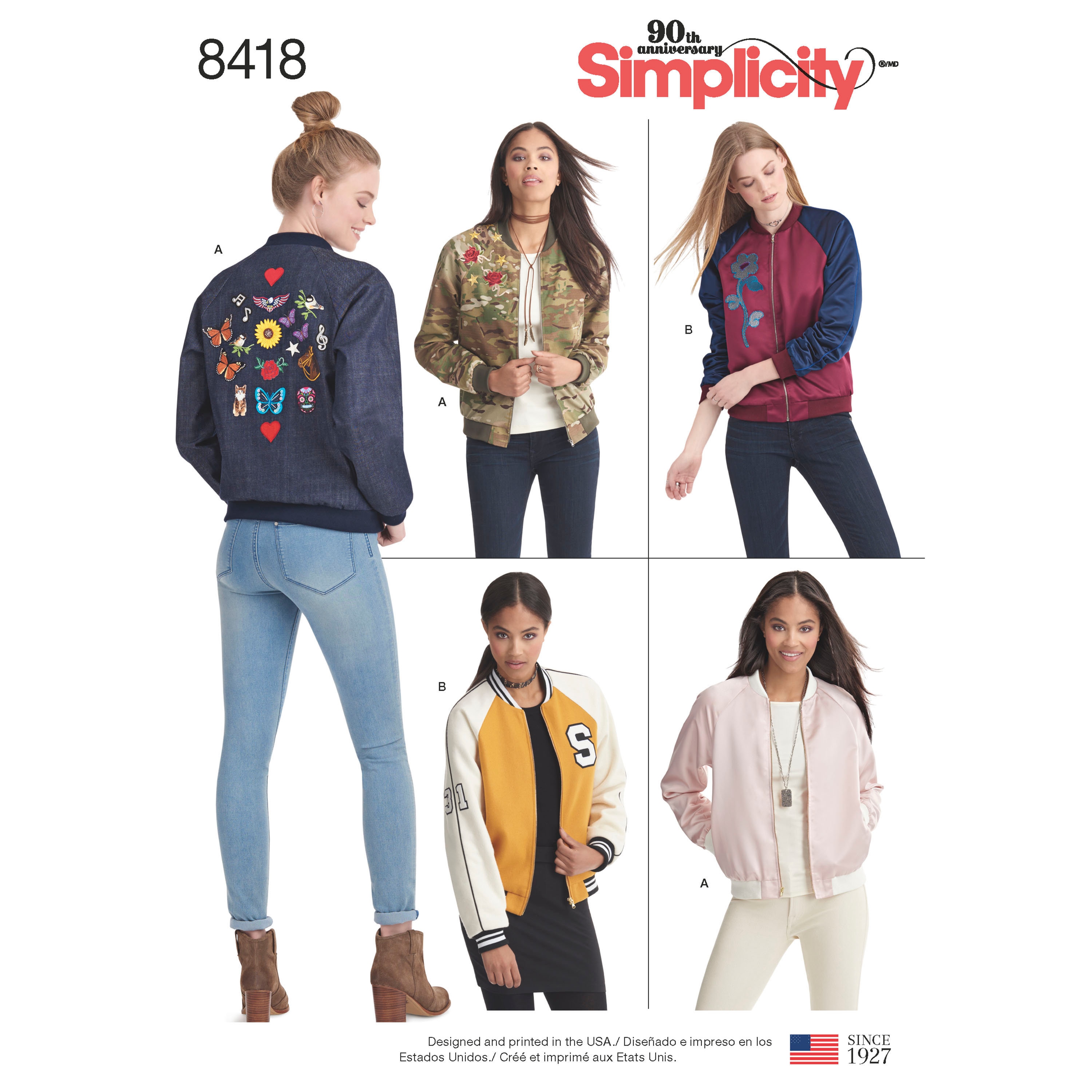 ジャケット・アウター SIMPLE PROJECT FurCollarMA-1BomberJacket 594: FALL FASHION TREND: BOMBER JACKET - Review, BTS, and Sew