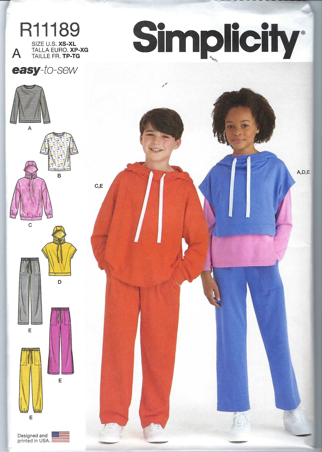 Uncut Simplicity Sewing Pattern 11189 9394 Boys' and - Etsy