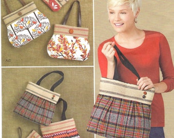 Uncut Simplicity  Sewing Pattern 1519 Misses Bags, Purses, Clutch Sewing Pattern size one size FF