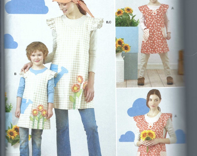 Uncut Simplicity Sewing Pattern 11756 9767 Children's and Misses' Wrap ...