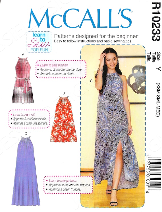 Patron De Couture McCall's Patterns M7615 - Un Atelier, Un Lutin