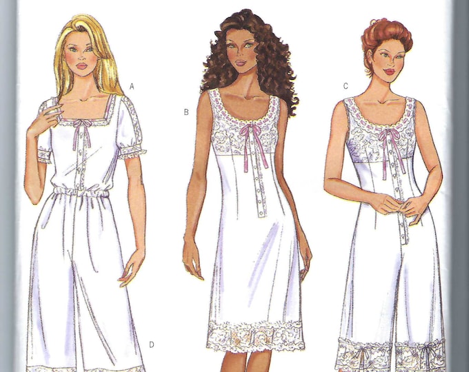 Advance Pattern 3263 Uncut Butterick Sewing Pattern 3263 Top-shorts-slip-jumpsuit Sizes 12 ...