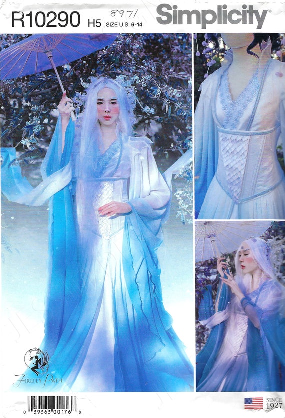 Uncut Simplicity Sewing Pattern 10727 10290 8971 FANTASY