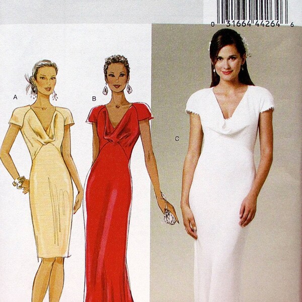 Draped Dress Pattern - Etsy