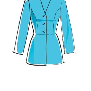 Uncut Mccall's Sewing Pattern 10450 8048 Jessamccalls Misses' Jackets ...