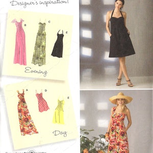 Patrón de costura Simplicity sin cortar 2362 Patrones de costura Patrones de costura para vestidos de señorita Tallas 6-8-10-12-14 14-22 FF