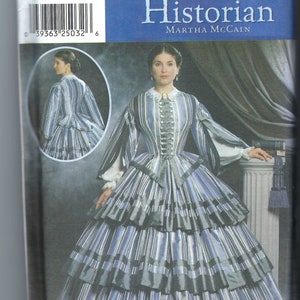 Uncut Simplicity Sewing Pattern Civil war costume pattern 9761 from the fashion historian Size 6-12 14-20 FF