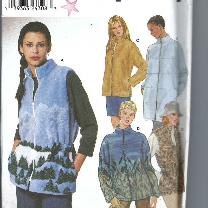 Zipper Front Jacket - Etsy