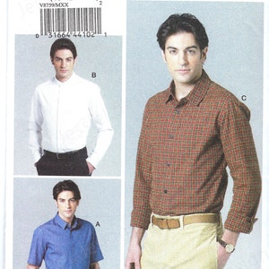 Uncut Vogue Sewing Pattern 8759 Mens Easy Sewing Pattern Long - Etsy