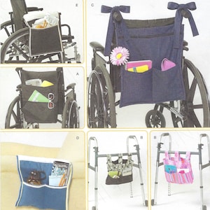 Uncut Simplicity Sewing Pattern 2822 Accessories for Wheel Chairs one size   FF