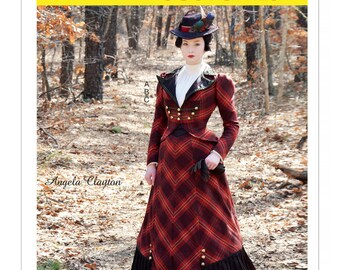 Uncut Womens Historical Dress Costume, McCalls Pattern 705 7732 Halloween, Cosplay M7732 size AAX (4-6-8-10) (12-14-16-18) Factory Folded