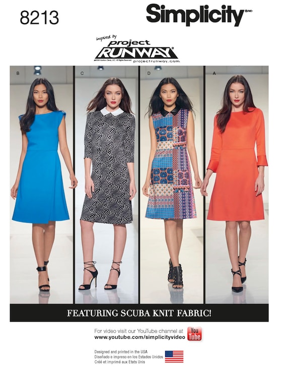 project runway dress patterns Amazon.com: Simplicity Project Runway Collection 1798 Misses Dress Sewing  Pattern, Size D5 (4-6-8-10-12) : Arts, Crafts & Sewing