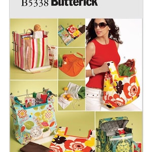 Uncut Butterick sewing pattern 5338 Shopping Bag Pattern - One Size   FF