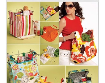 Uncut Butterick sewing pattern 5338 Shopping Bag Pattern - One Size   FF