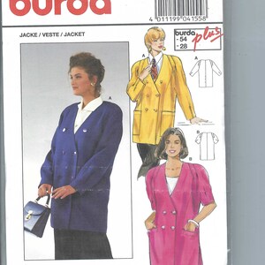 Rare Uncut Vintage Burda sewing pattern 4155 burda pattern size 18-28 FF