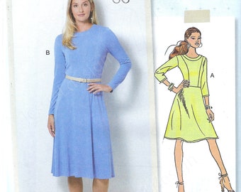 Unbeschnittenes Butterick Schnittmuster 6626 Lisette Misses Petite Dress - Größe 6-8-10-12-14 14-22 FF