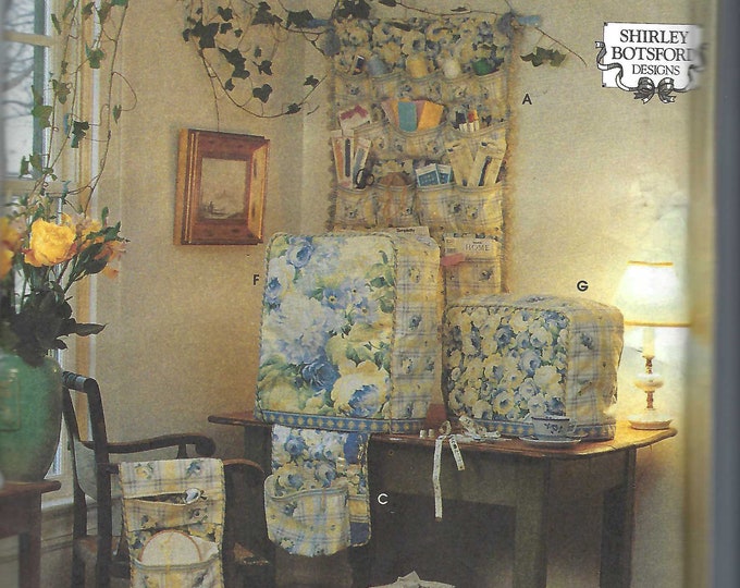 Uncut Simplicity Sewing Pattern Cover, Serger Cover, Home Organization ...