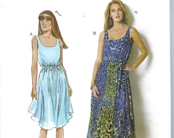 Butterick B5982 Misses/'Misses/' Petite Dress and Belt Sewing Pattern Size 8-16 or 16-24 Uncut FF