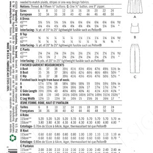 Uncut Simplicity Sewing Pattern 11376 11248 10508 9114 Misses' Dress ...