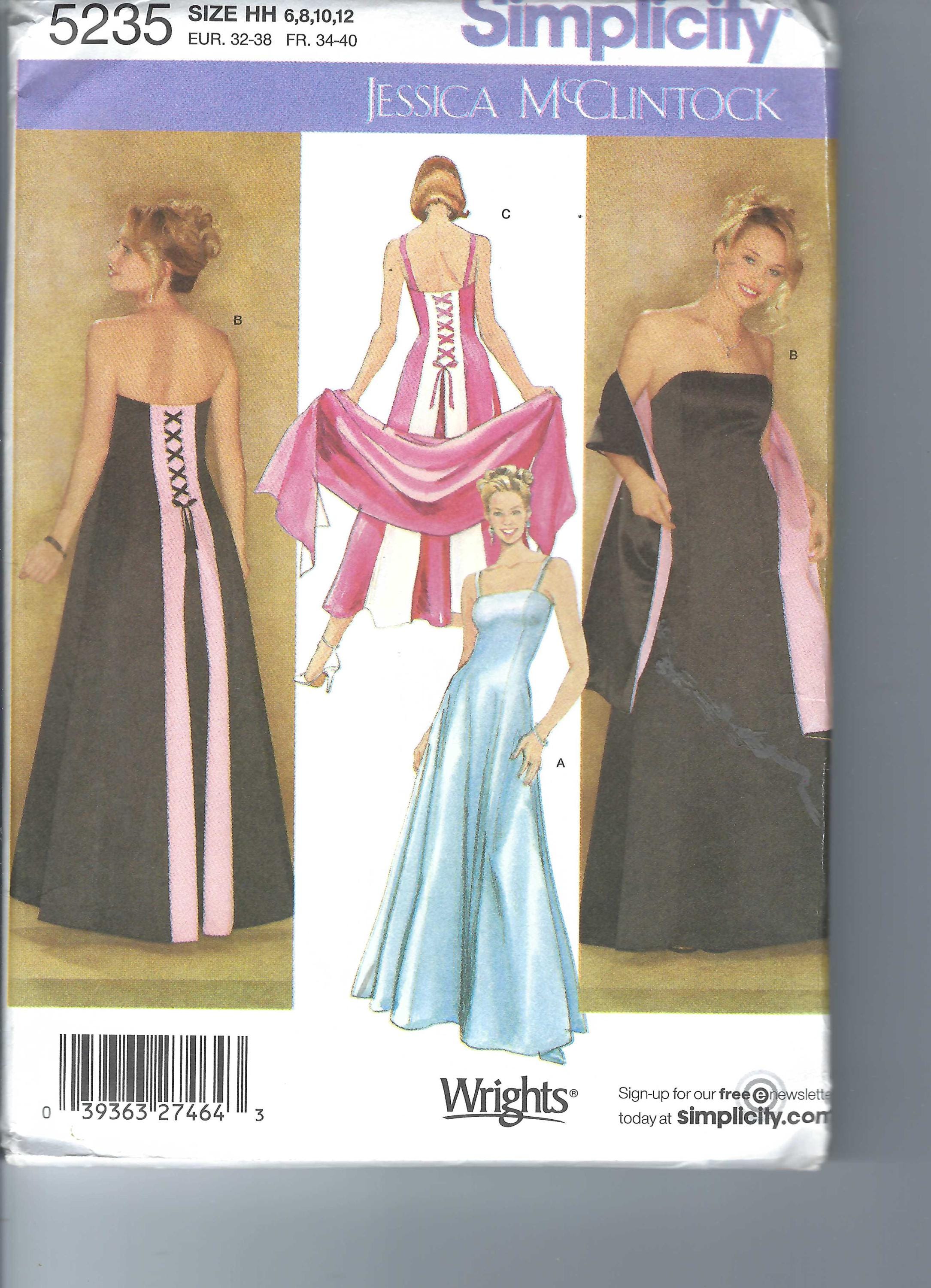 formal long sleeve long dress Vintage 1980's Jessica McClintock Romantic Wedding Dress / Waist 28
