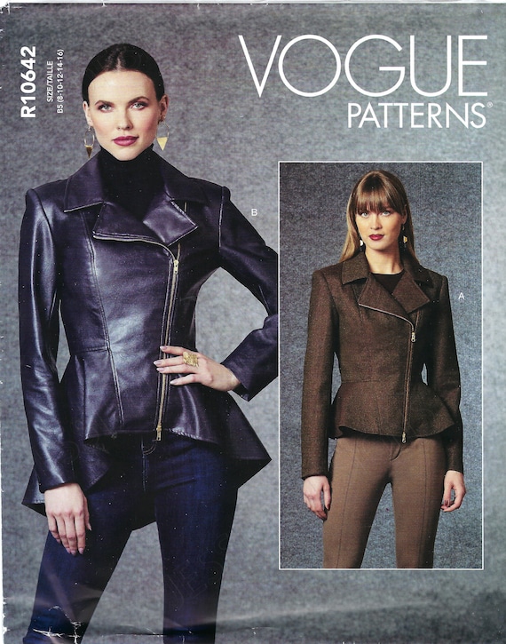 Ladies leather jacket size 24 cheap